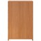 Serrion Premium Medium Bookcase, 2 Shelves, 1200mm High, Beech