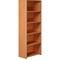 Serrion Premium Extra Tall Bookcase, 4 Shelves, 2000mm High, Beech