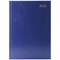 Q-Connect A4 Appointment Desk Diary, Day Per Page, Blue, 2025