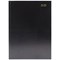 Q-Connect A5 Appointment Desk Diary, Day Per Page, Black, 2025