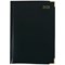 Q-Connect A5 Executive Diary, Day Per Page, Black, 2025