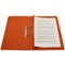 Everday Spiral Files, 285gsm, Foolscap, Orange, Pack of 50