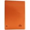 Everday Spiral Files, 285gsm, Foolscap, Orange, Pack of 50