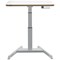 Leitz Ergo Slim Sit/Stand Desk with Stand Up Reminder, 800mm, White