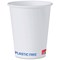 MyCafe Vending Squat Cups, 199ml, White, Pack of 100