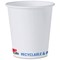 MyCafe Paper Water Drinking Cups, 199ml ,White, Pack of 1000