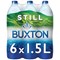 Buxton Still Natural Mineral Water, Plastic Bottles, 1.5 Litres, Pack of 6