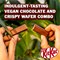 Nestle KitKat 4 Finger Vegan Chocolate Biscuit Bar, 41.5g, Pack of 24