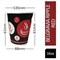 Belgravia Triple Walled Red Tea & Coffee Ripple Cups, 16oz, Pack of 25