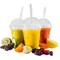 Belgravia Plastic Smoothie Cups, 341ml, Pack of 50