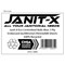 Janit-X Eco 2-Ply 100% Recycled Centrefeed Rolls, 200mmx170mm, 400 Sheets, Blue, Pack of 6