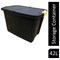 Strata Heavy Duty Trunk, 42 Litres, Black