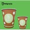 Belgravia Biodegradable Paper Cups, 284ml, Pack of 50