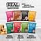 Real Crisps, Strong Cheese & Onion, 35g, Pack of 24