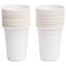 Plastic Water Cups, 199ml, White, Pack of 100