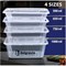 Belgravia Microwave Container & Lids, 1000ml, Pack of 50