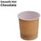 In-Cup Smooth Hot Chocolate Plastic Cups, 73mm, Pack of 25