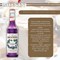 Monin Violet Syrup, 700ml, Glass Bottle