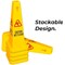 Janit-X Large Wet Floor Cone, Yellow