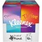 Kleenex Cube Tissues, 3-Ply, 12 Cubes of 48 Sheets