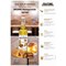 Monin Honeycomb Syrup, 1 Litre, Plastic Bottle