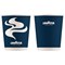 Lavazza Double Walled Cups, 8oz, Blue & White, Pack of 25