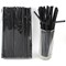 Belgravia Bio PLA Plastic Bendy Straws, Black, Pack of 250