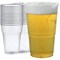 Plastic Pint Glasses, Pack of 50