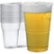 Plastic Half Pint Glasses, Pack of 50