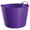 Gorilla Flexi Tub, 38 Litre, Purple