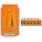 Lucozade Energy Sparkling Orange Drink, 24 x 330ml Cans