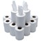 Janit-X Eco 2 Ply 100% Recycled Mini Centrefeed Rolls, 60m, White, Pack of 12