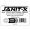 Janit-X Eco 2 Ply 100% Recycled Mini Centrefeed Rolls, 60m, White, Pack of 12