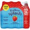 Radnor Splash Sugar Free Strawberry Flavoured Water, Sports Cap Plastic Bottles, 500ml, Pack of 12