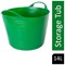 Gorilla Flexi Tub, 14 Litre, Dark Green