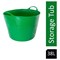 Gorilla Flexi Tub, 38 Litre, Dark Green