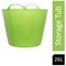 Gorilla Flexi Tub, 26 Litre, Light Green