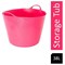 Gorilla Flexi Tub, 38 Litre, Pink