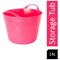 Gorilla Flexi Tub, 14 Litre, Pink