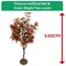 Fixtures Artificial Red & Green Maple Tree, 120cm