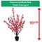 Fixtures Artificial Pink Peach Tree, 95cm