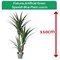 Fixtures Artificial Green Spanish Blue Plant, 110cm