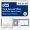 Tork H2 Xpress Mini Multifold Hand Towels Starter Pack, Dispenser and Tork H2 Xpress 2-Ply Extra Soft Hand Towels Sleeve of 100