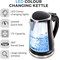 Tower LED Colour Changing Kettle, 1.7 Litres, 2.2kw, Black