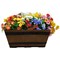 Fixtures Barrel Design Light Brown Trough, 50.8cm x 25.4cm x 19cm