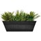 Fixtures Barrel Design Grey Trough, 50.8cm x 25.4cm x 19cm