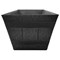 Fixtures Barrel Design Grey Trough, 50.8cm x 25.4cm x 19cm