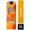 Princes 100% Pure Orange Juice, 1 Litre, Pack of 12