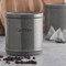 Accents Tea/Coffee/Sugar Canisters Set, Charcoal