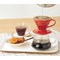 Hario V60 Plastic Coffee Dripper, Size 01, Red